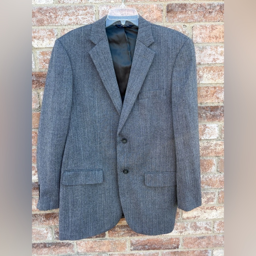 Wool suit blazer